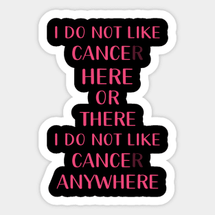 breast cancer awesome  t -shirt Sticker